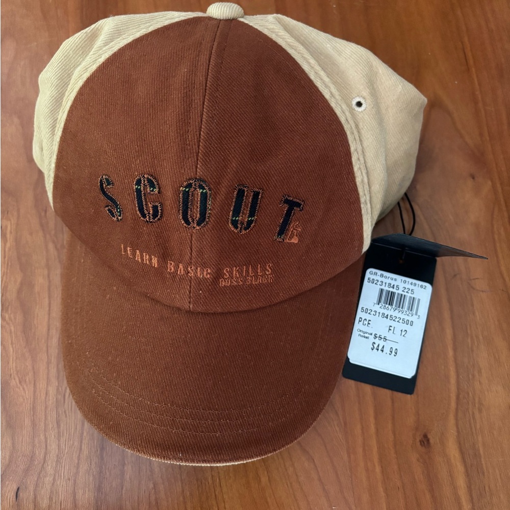 Hugo Boss Tan and Brown Classic Cap
